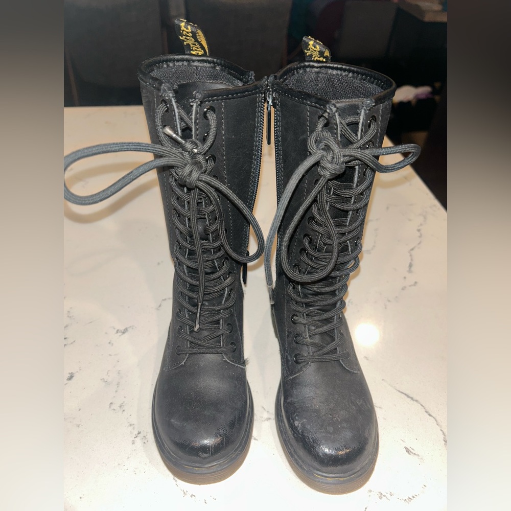 Tall Dr. Martens boots
